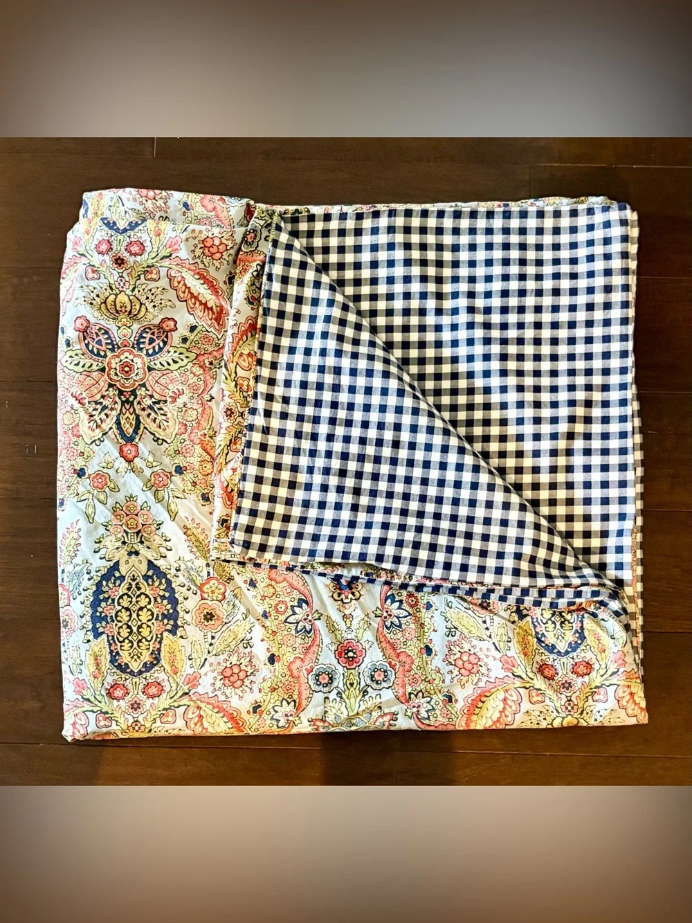🔵 POTTERY BARN QUEEN DUVET SHEET SET FLORENTINE PAISLEY - EXCELLENT CONDITION 🔵
